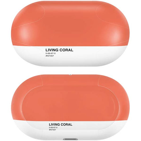 Living Coral Galaxy Buds Plus Skin