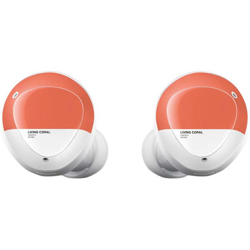 Living Coral Galaxy Buds Plus Skin