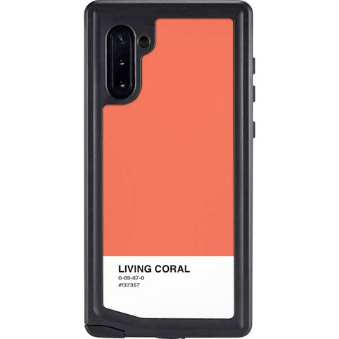 Living Coral Galaxy Note 10 Waterproof Case