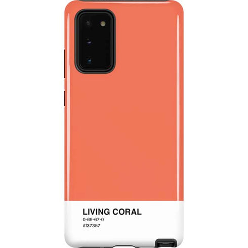 Living Coral Galaxy Note20 5G Pro Case