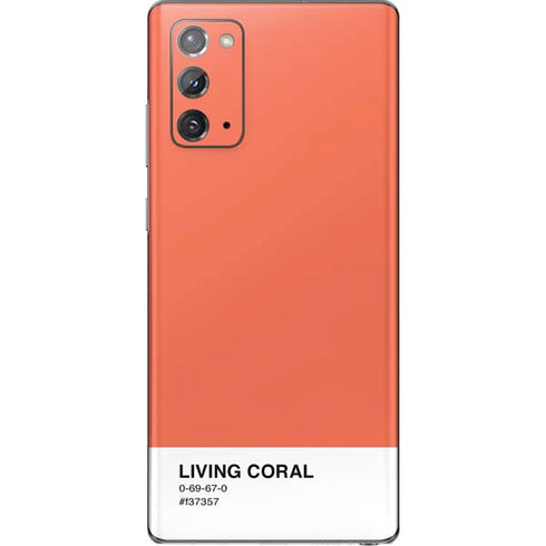 Living Coral Galaxy Note20 5G Skin