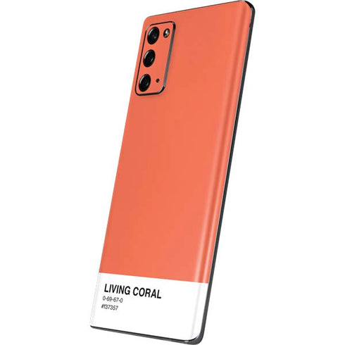 Living Coral Galaxy Note20 5G Skin