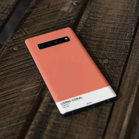 Living Coral Galaxy S10 Skin
