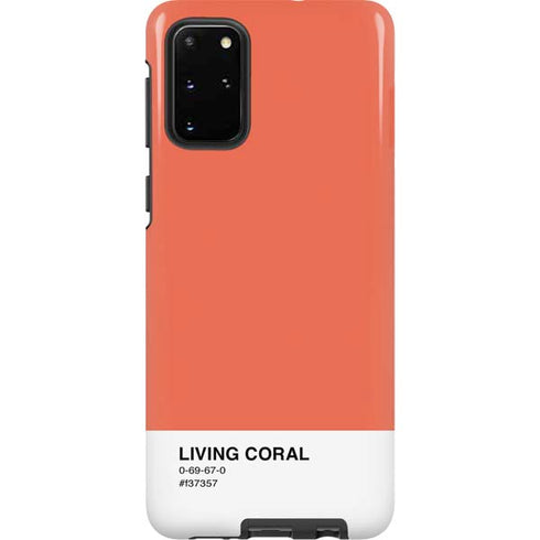 Living Coral Galaxy S20 Plus Pro Case