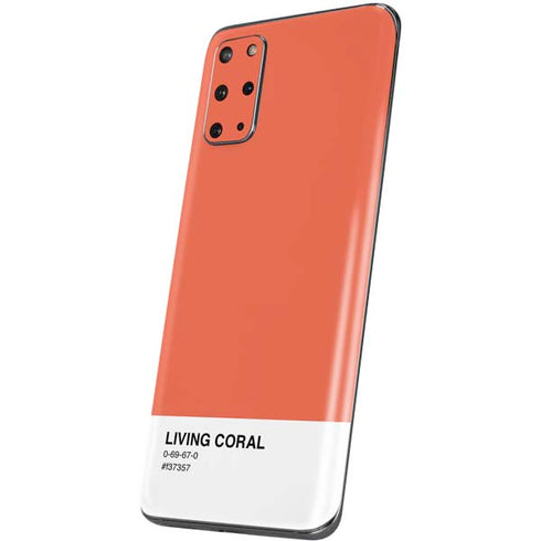 Living Coral Galaxy S20 Plus Skin