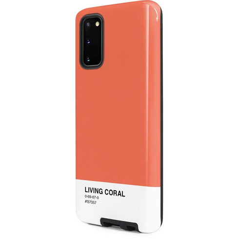 Living Coral Galaxy S20 Pro Case