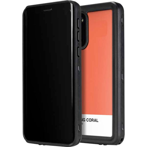 Living Coral Galaxy S20 Waterproof Case