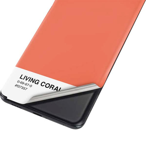 Living Coral Galaxy S21 Ultra 5G Skin