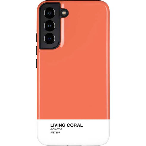 Living Coral Galaxy S22 Plus Pro Case