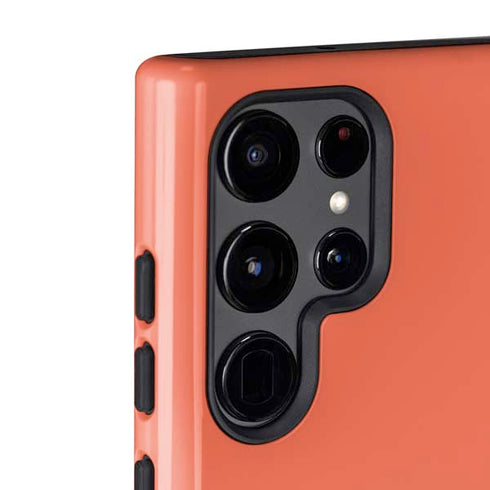 Living Coral Galaxy S22 Ultra Pro Case