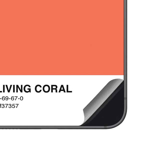 Living Coral Galaxy S23 FE Skin