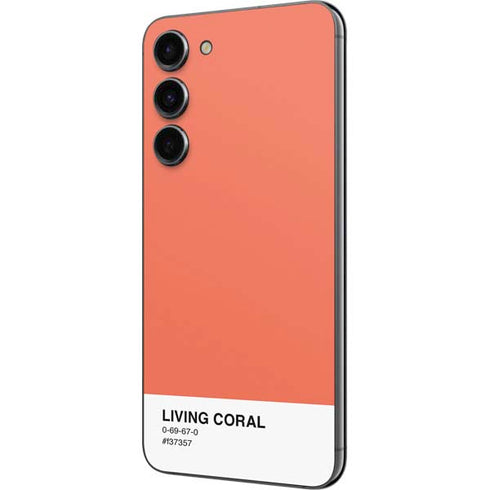 Living Coral Galaxy S23 Plus Skin