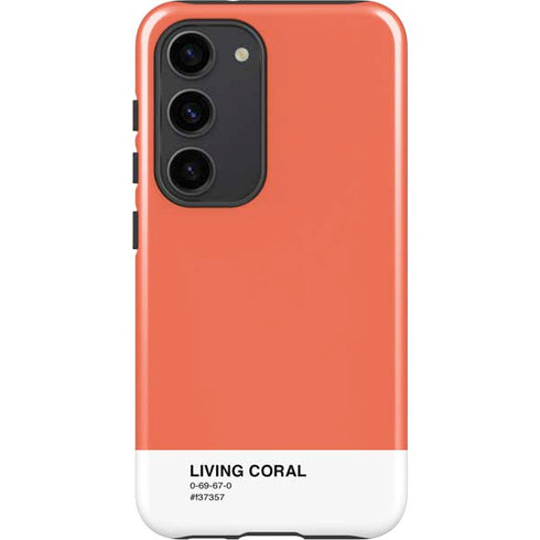 Living Coral Galaxy S23 Pro Case