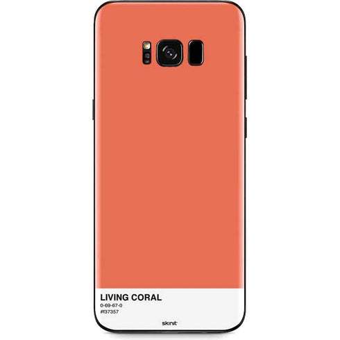 Living Coral Galaxy S8 Plus Skin