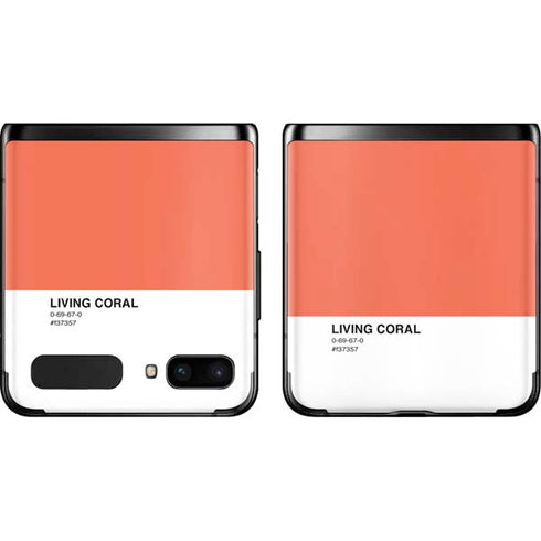 Living Coral Galaxy Z Flip Skin