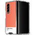 Living Coral Galaxy Z Fold4 5G Clear Case