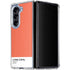 Living Coral Galaxy Z Fold5 5G Clear Case