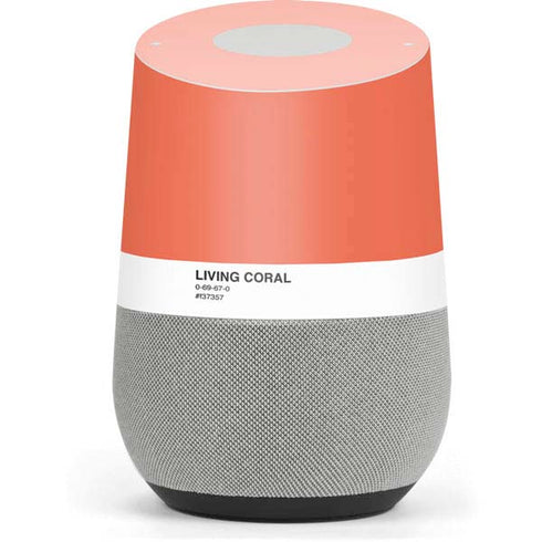 Living Coral Google Home Skin