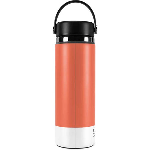 Living Coral Hydro Flask 20oz Wide Mouth Skin