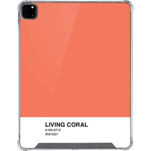 Living Coral iPad Pro 12.9in (2020) Clear Case