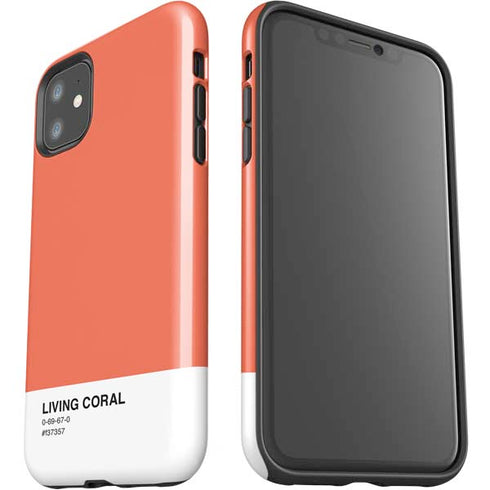 Living Coral iPhone 11 Impact Case