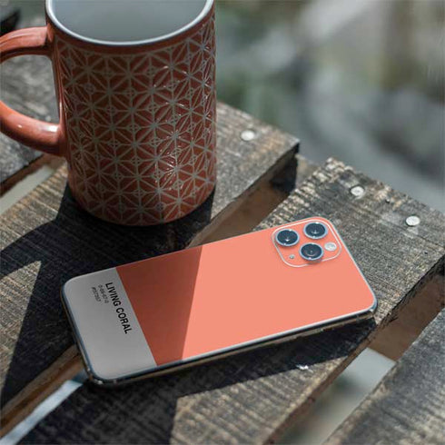 Living Coral iPhone 11 Pro Skin