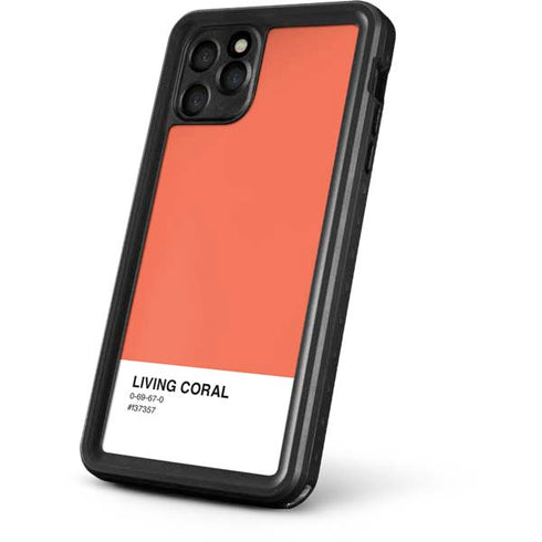Living Coral iPhone 11 Pro Waterproof Case