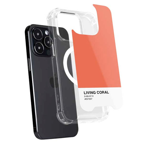 Living Coral iPhone 13 Pro MagSafe Case