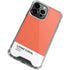 Living Coral iPhone 13 Pro Max Clear Case