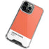 Living Coral iPhone 15 Pro Clear Case