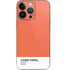 Living Coral iPhone 14 Pro Skin
