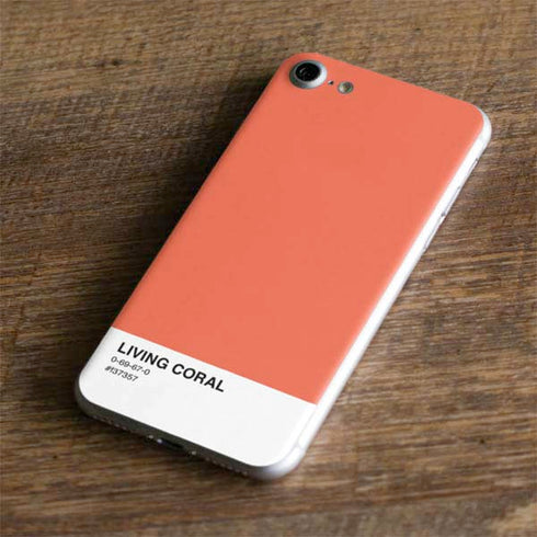 Living Coral iPhone 7 Skin