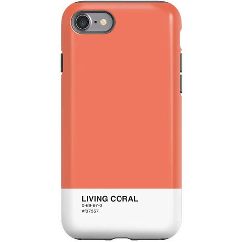 Living Coral iPhone SE (2nd & 3rd Gen) Pro Case