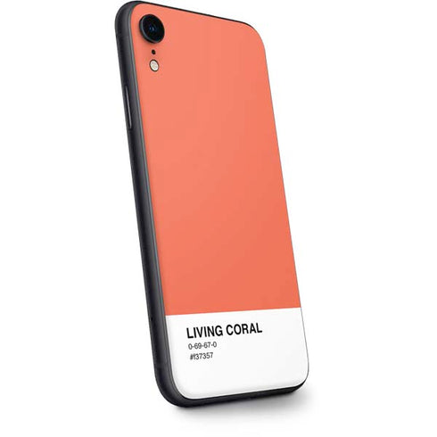 Living Coral iPhone XR Skin