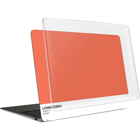 Living Coral MacBook Air 13in M1 (2021) Case plus Skin