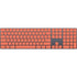 Living Coral Magic Keyboard with Numeric Keypad Skin