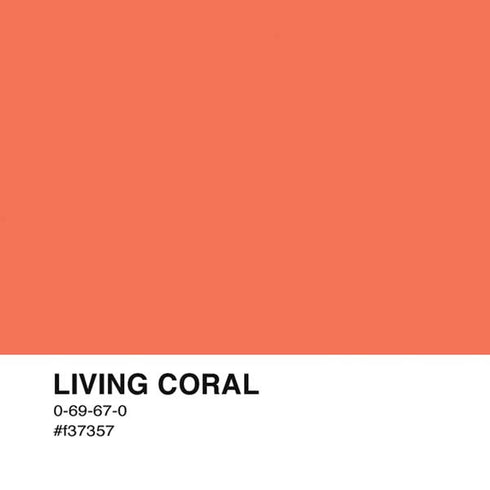 Living Coral Moto E5 Play Skin