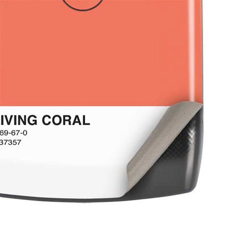 Living Coral Motorola RAZR Skin