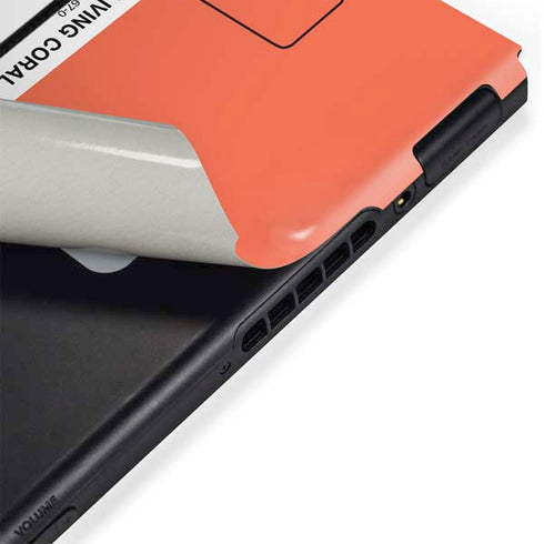 Living Coral Nintendo Switch Bundle Skin