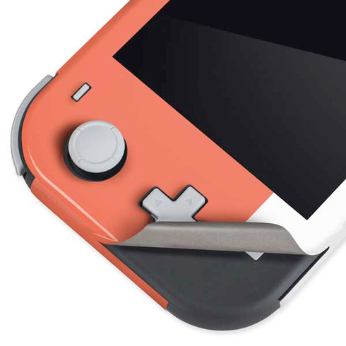 Living Coral Nintendo Switch Lite Skin