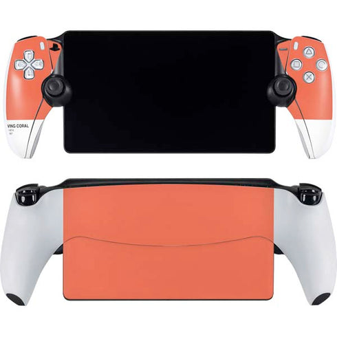 Living Coral PlayStation Portal Remote Player Skin