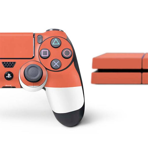 Living Coral PS4 Console and Controller Bundle Skin