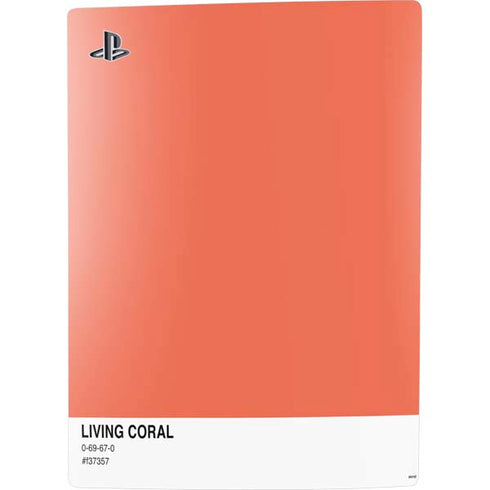 Living Coral PS5 Digital Edition Bundle Skin