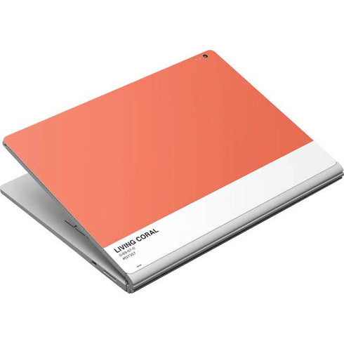 Living Coral Surface Book Skin