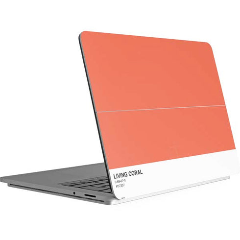 Living Coral Surface Laptop Studio Skin