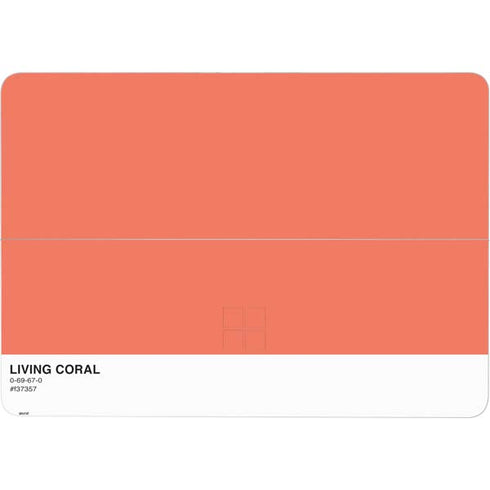Living Coral Surface Laptop Studio Skin