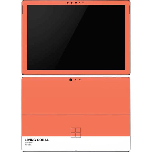 Living Coral Surface Pro 6 Skin