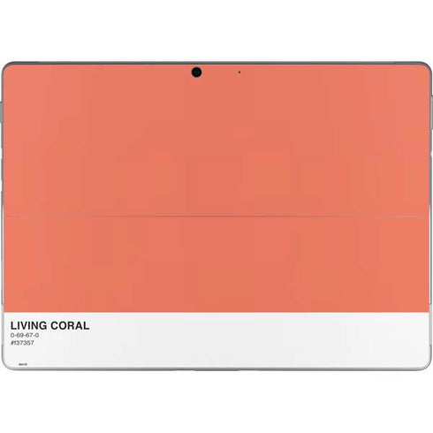 Living Coral Surface Pro 8 Skin