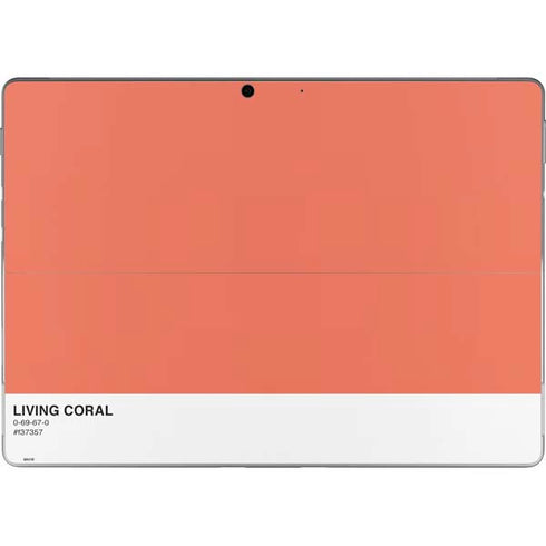 Living Coral Surface Pro 9 Skin