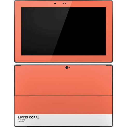 Living Coral Surface Pro Tablet Skin